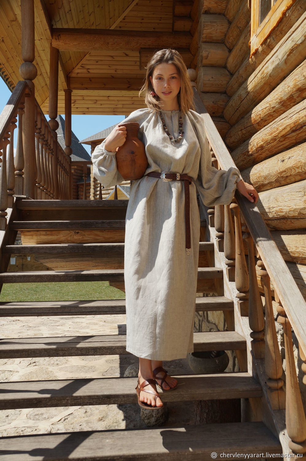 Girls in Slavic costumes in Shaoyang