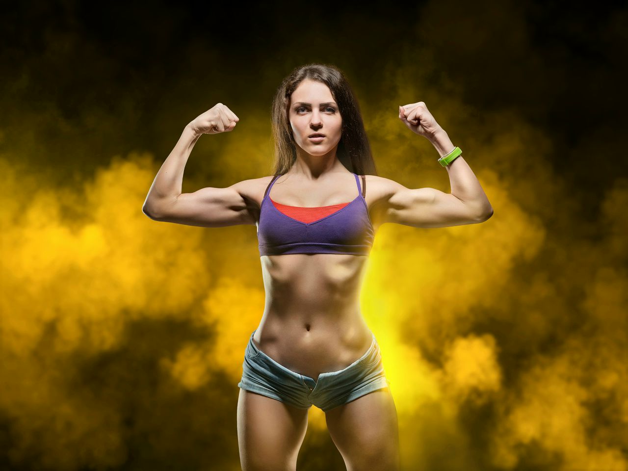 Athletic girls in Shaoyang